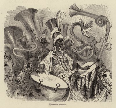 Mahomets Musiker von Gustave after Dore